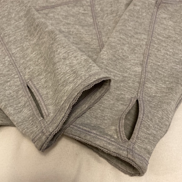 Lululemon Always Alert 1/2 Zip Gray Size 6 - Picture 3 of 14